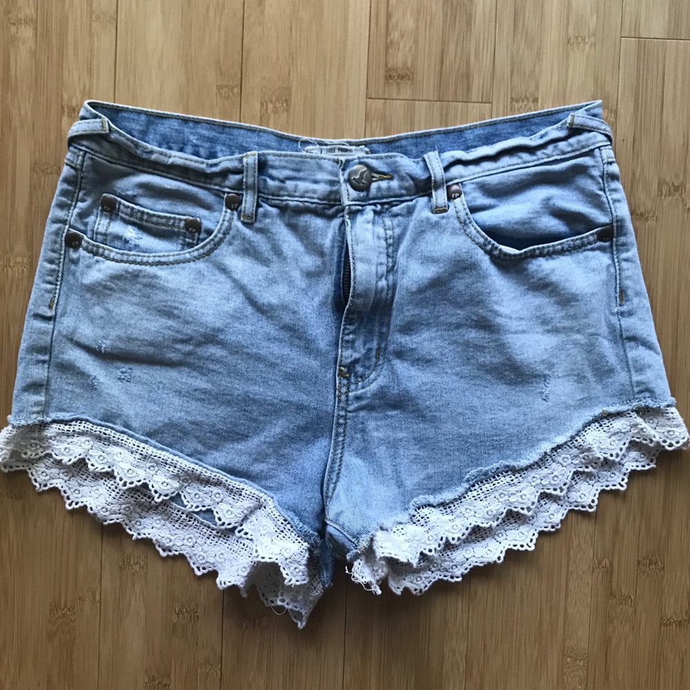 Free people demin shorts